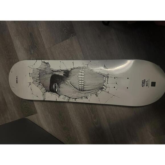 BAIT X ATTACK ON TITAN WALL SKATEBOARD DECK GLOW